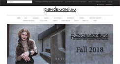 Desktop Screenshot of pandemoniumhats.com