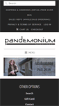 Mobile Screenshot of pandemoniumhats.com